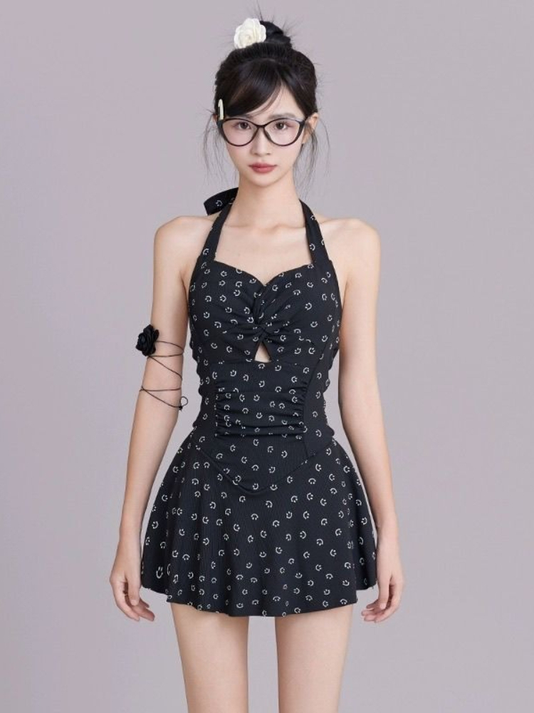 Bath - Maiô Feminino Halter de Uma Peça