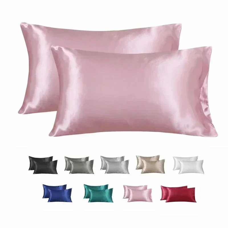 Satin Silk Pillowcase Hair Skin - 100% fronha de seda capa de