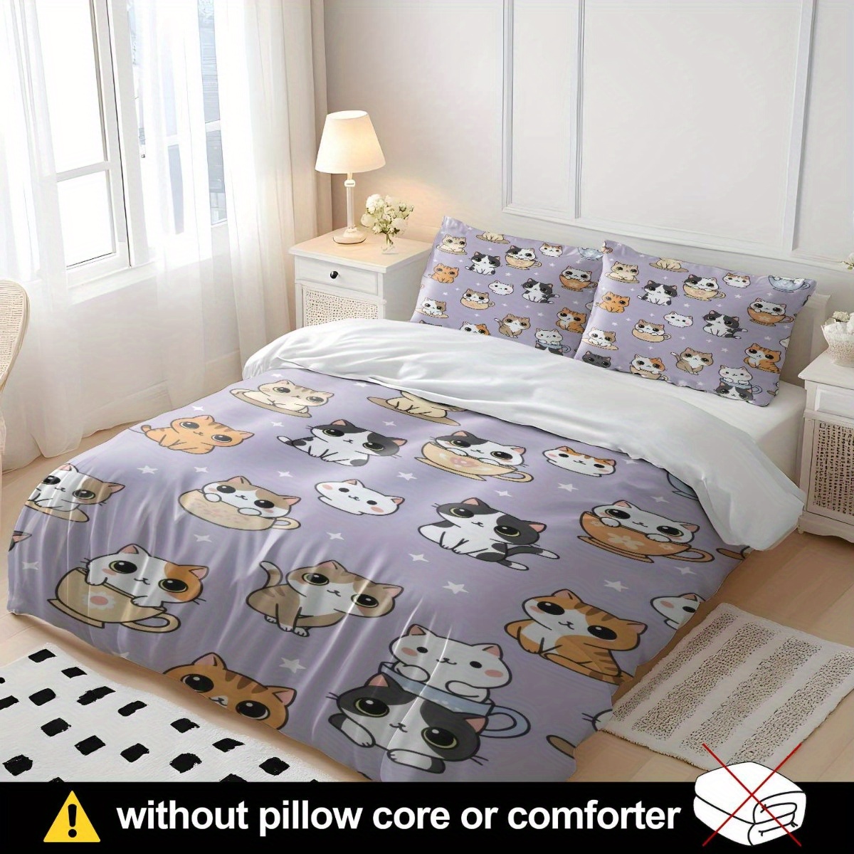 Conjunto de Capa de Edredom Ma - Duvet Cover Sets With Zipper avaliação e preço
