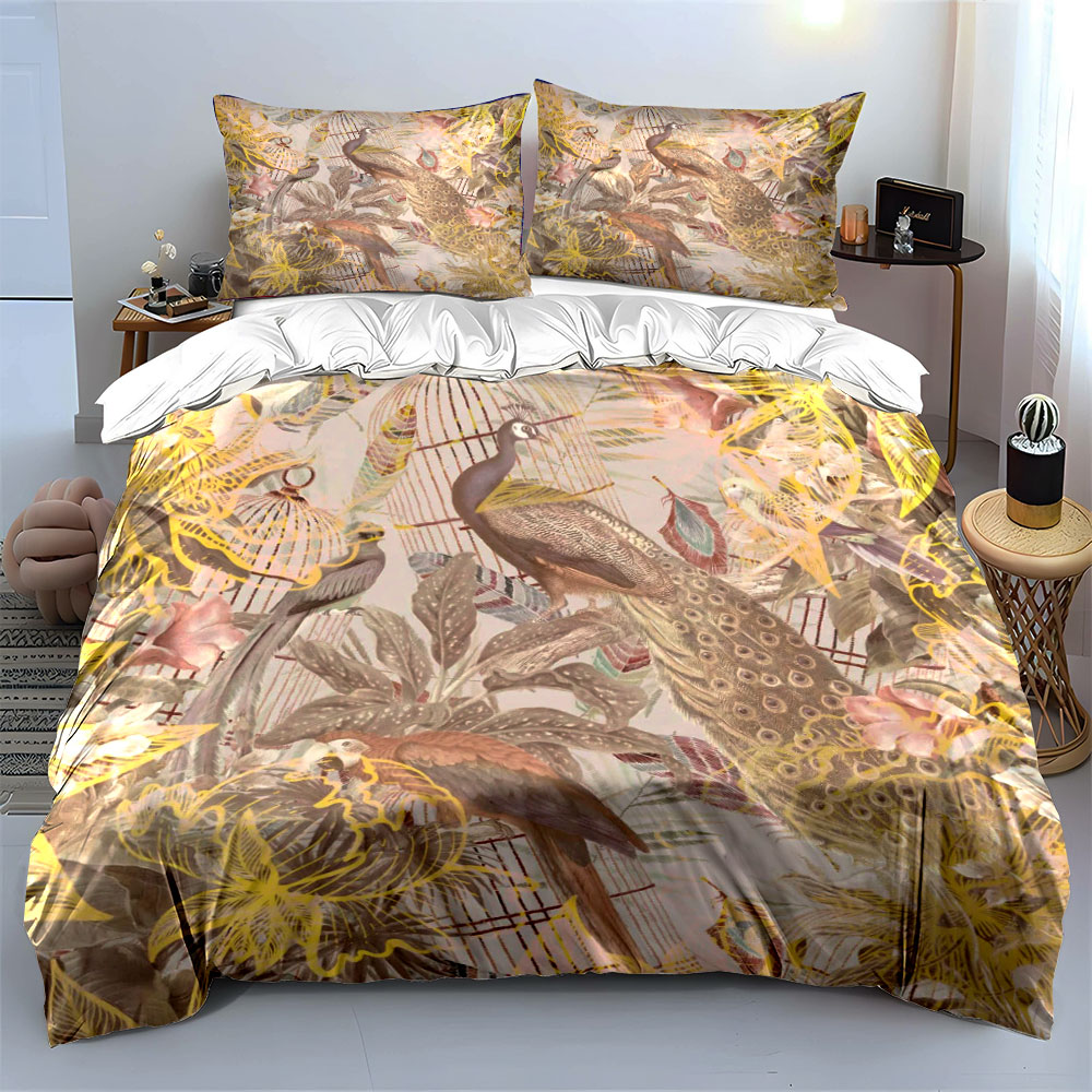 Conjunto de roupa de cama vint - Aesthetic Floral Duvet Cover avaliação e preço