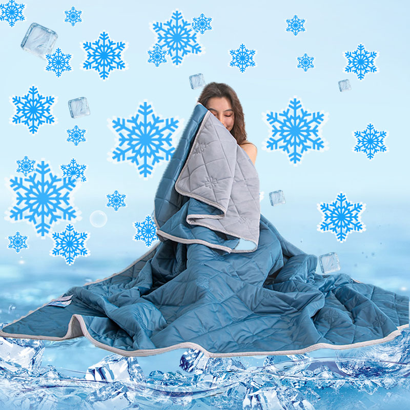 Cobertor de resfriamento de ve - Cooling Blanket Hot Sleepers avaliação e preço