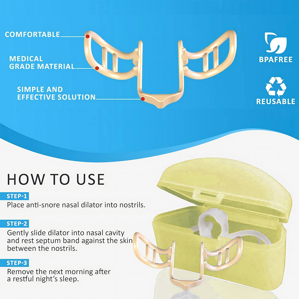 Rolha de ronco dilatador nasal - Anti Snore Contour Pillow avaliação e preço