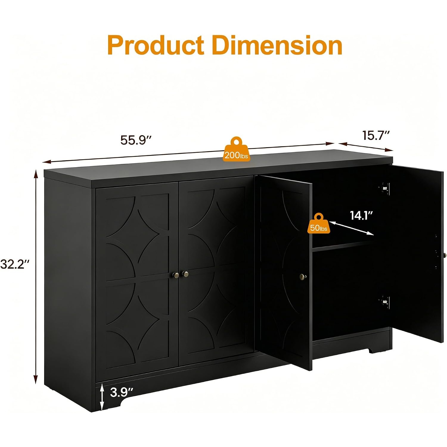 Aparador Buffet com Armazename - Kitchen avaliação e preço