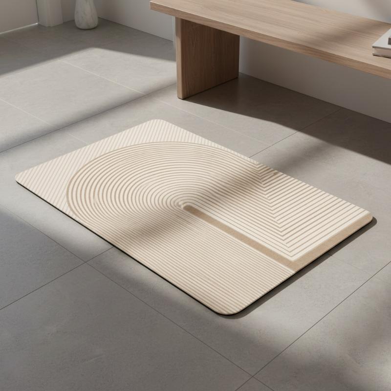 Tapete de Banho de Diatomita L - Quick Dry Diatomite Bath Mat avaliação e preço
