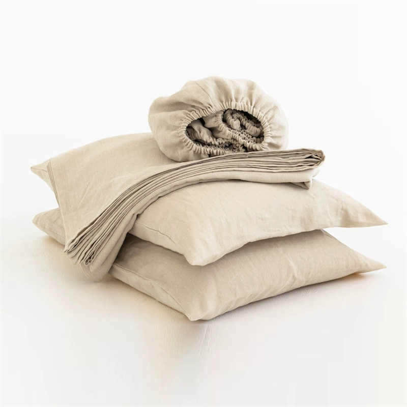 Lençóis de Cama 100% Linho Mac - Fitted Bed Sheets Deep Pocket avaliação e preço