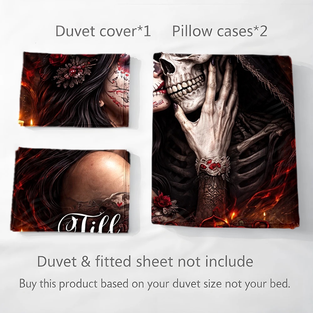 Conjunto de Capa de Edredom co - Duvet Cover Sets With Zipper avaliação e preço