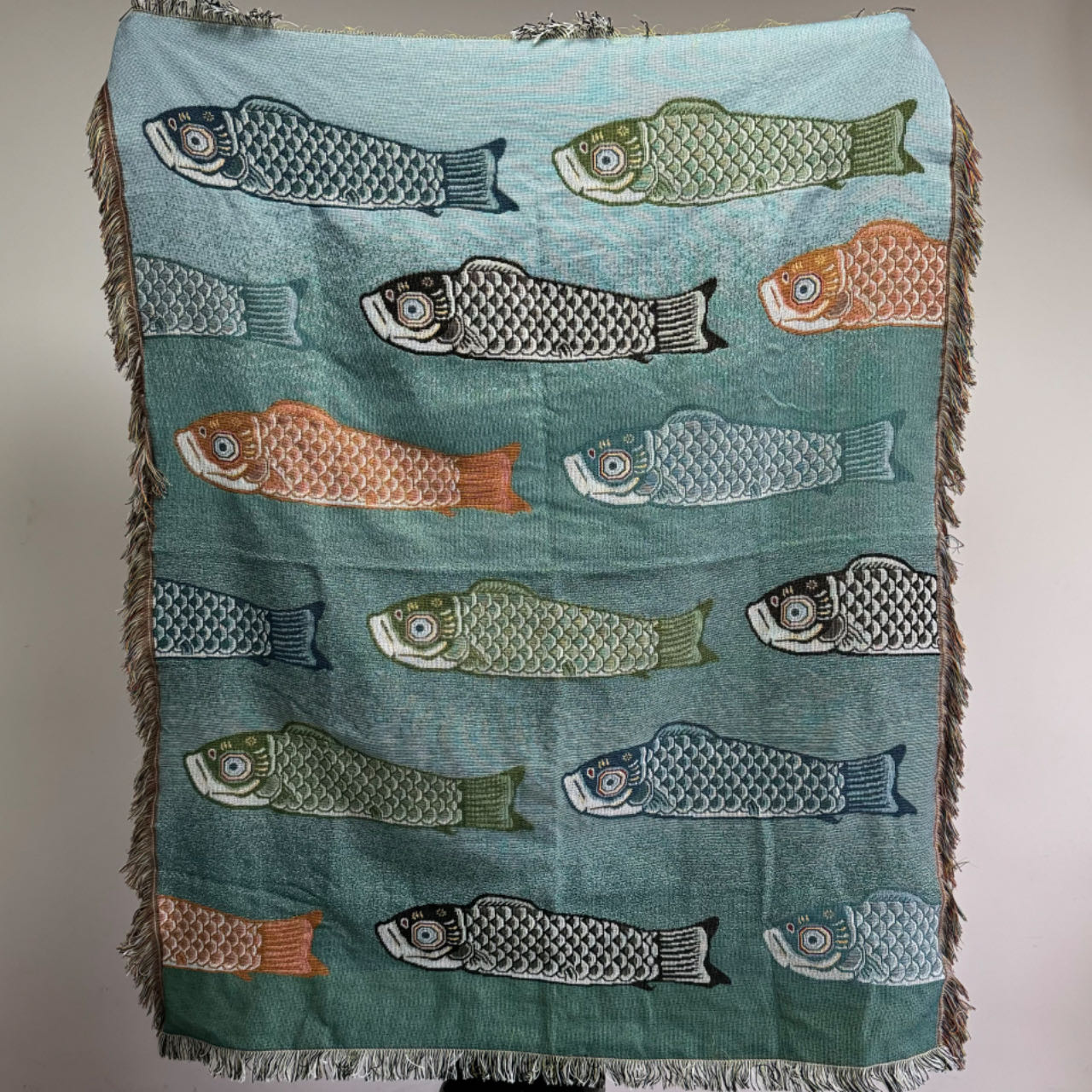Manta Decorativa Jacquard com  - Boho Throw Blanket Fringe avaliação e preço