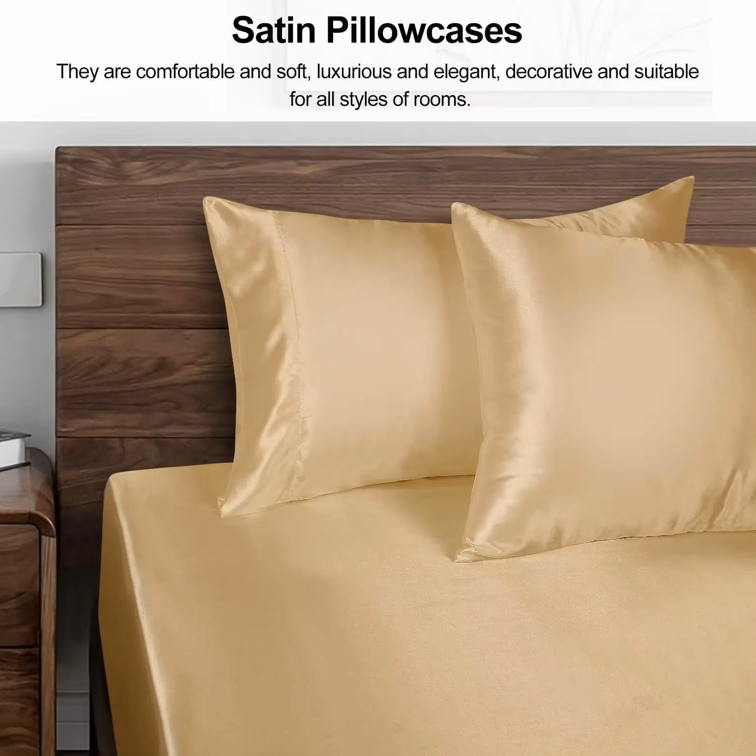 1PC Fronha de Cetim para Cabel - Satin Silk Pillowcase Hair Skin avaliação e preço