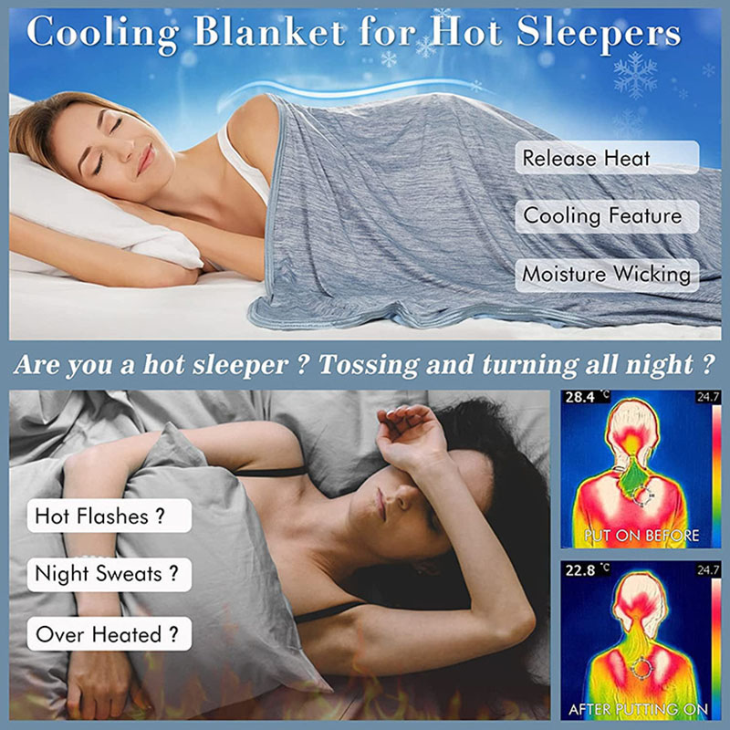 Cobertor Refrescante de Verão  - Cooling Blanket Hot Sleepers avaliação e preço