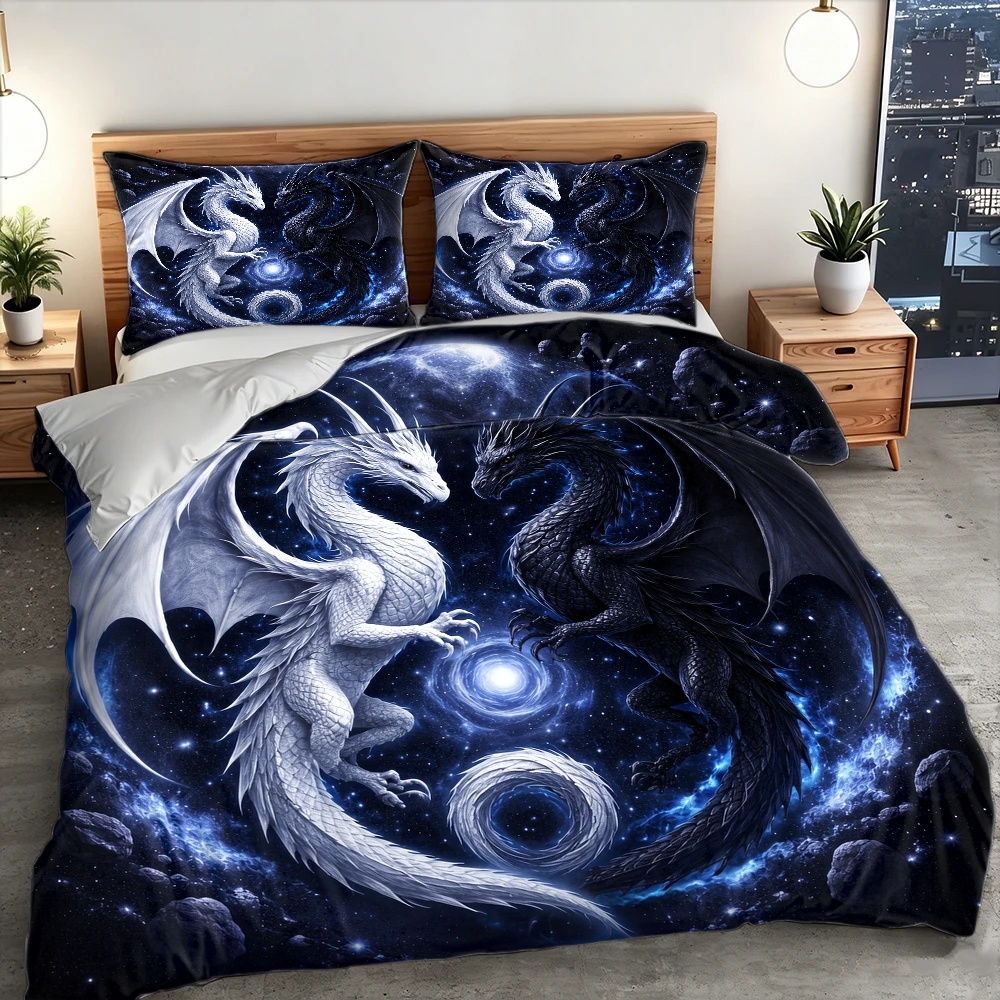 Conjunto de capa de edredão co - Duvet Cover Sets With Zipper avaliação e preço