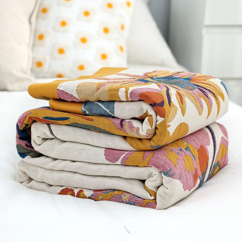 Cobertor de algodão simples co - Muslin Cotton Bedspread avaliação e preço