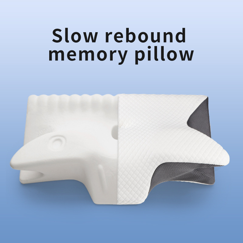 Almofada Cervical Ergonômica d - Memory Foam Orthopedic Pillow Neck Pain avaliação e preço
