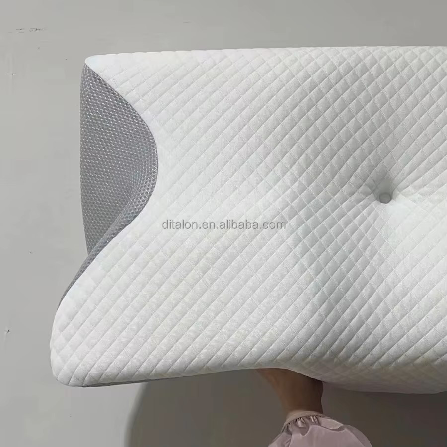 Almofada Cervical Ergonômica d - Memory Foam Orthopedic Pillow Neck Pain avaliação e preço
