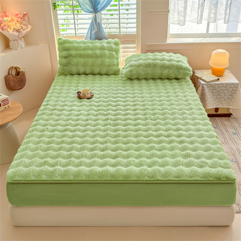 Lençol Ajustável de Pelúcia de - Fitted Bed Sheets Deep Pocket avaliação e preço